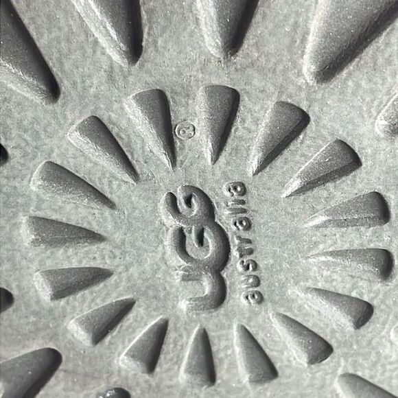 (F) UGG Australia Bailey Button  for girls Chocolate suede mid-calf boots - Picture 11 of 12